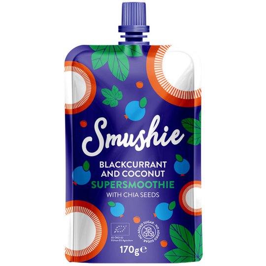 Luomu Smoothie Blackcurrant & Coconut - 23% alennus