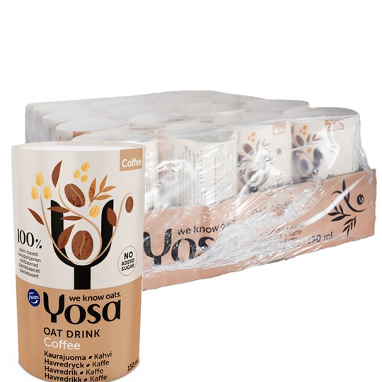 Laatikollinen Kahvikaurajuomia 24 x 150ml - 33% alennus