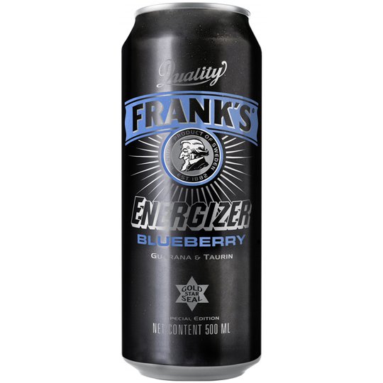 Energiajuoma "Blueberry" 500ml - 20% alennus