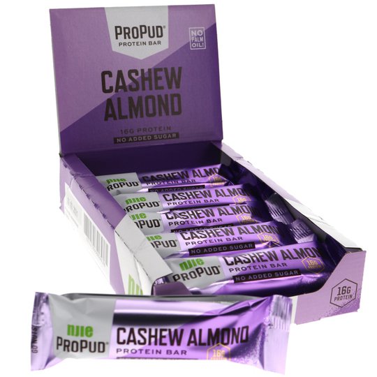 Proteiinipatukat Cashew & Almond 12kpl - 52% alennus