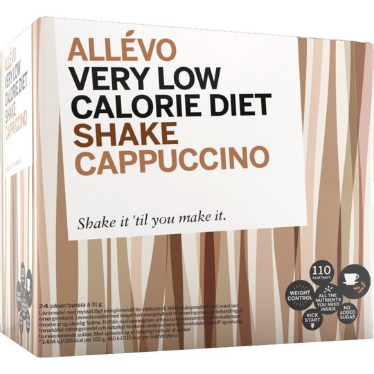 Ateriakorvike Shake Cappuccino VLCD 24-kpl - 24% alennus