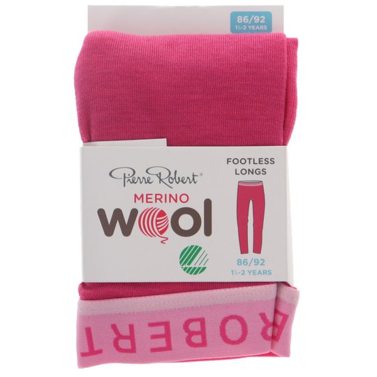Merinovillapitkikset Lapset, 86-92 Pink - 52% alennus