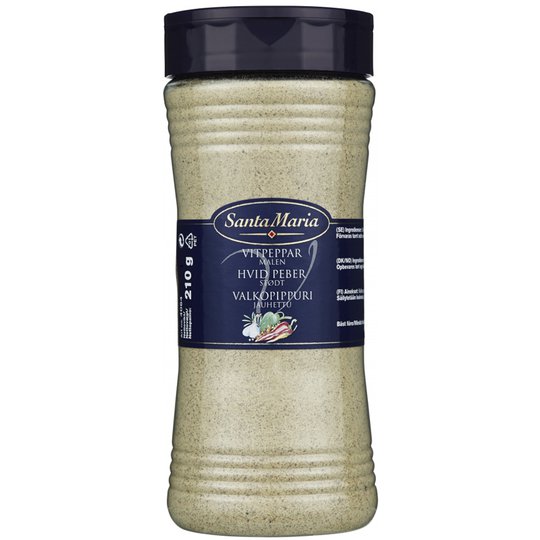 Jauhettu Valkopippuri 210g - 75% alennus