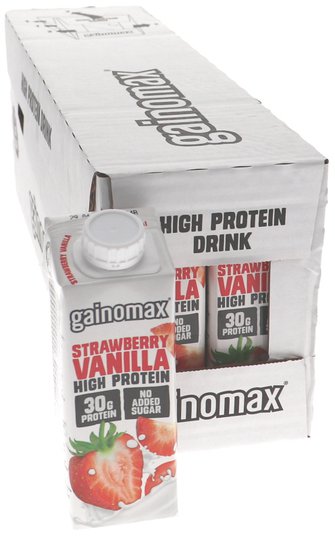Proteiinijuomat Mansikka & Vanilja 16kpl - 22% alennus