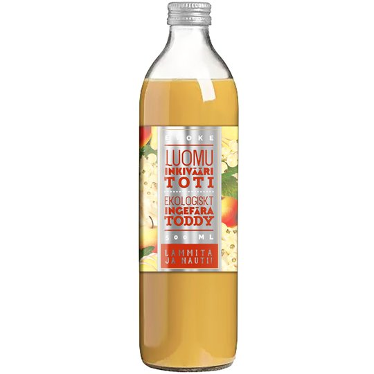 Luomu Inkivääritoti 500ml - 60% alennus