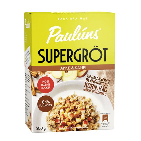 Puuro Täysjyvä Omenakaneli 500 g - 53% alennus