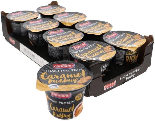 Proteiinivanukkaat Karamelli 8kpl - 22% alennus