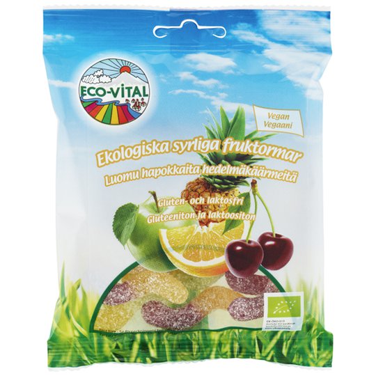 Makeissekoitus Kirpeät Hedelmämadot 90g - 28% alennus