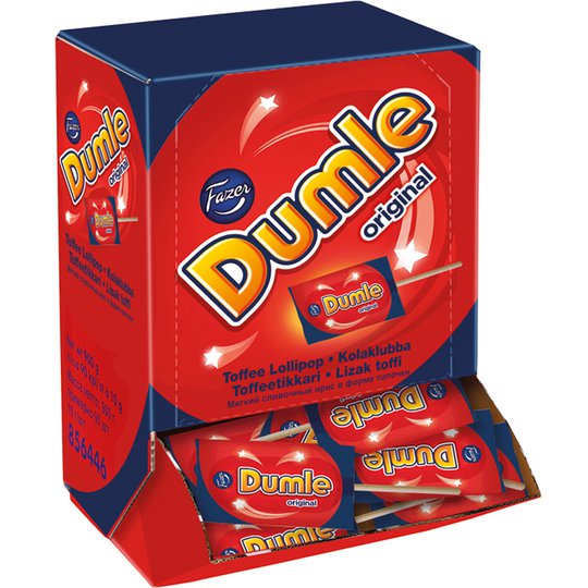 Dumle Toffeetikkarit 90kpl - 50% alennus
