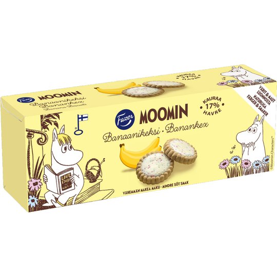 Muumi Banaanikeksit - 23% alennus