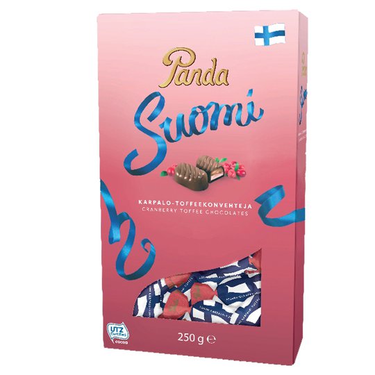 Suklaakonvehteja Karpalo & Toffee - 38% alennus
