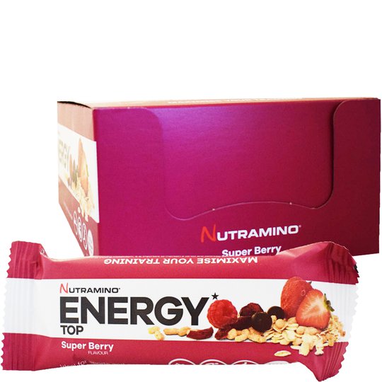 Laatikollinen Energiapatukoita "Super Berry" 20 x 50g - 71% alennus