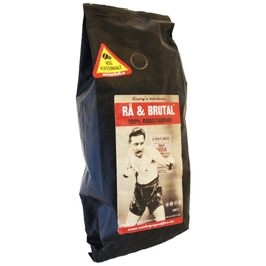Kahvipavut "Rå & Brutal" 500 g - 60% alennus