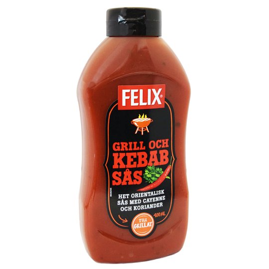 Grilli- ja Kebabkastike 400ml - 60% alennus