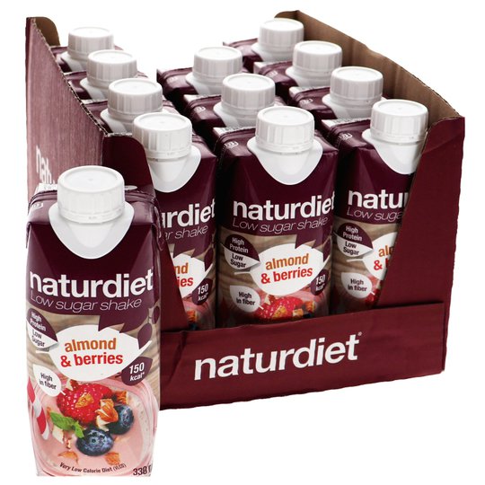 Ruokavalionkorvike Almond & Berries 12kpl - 46% alennus