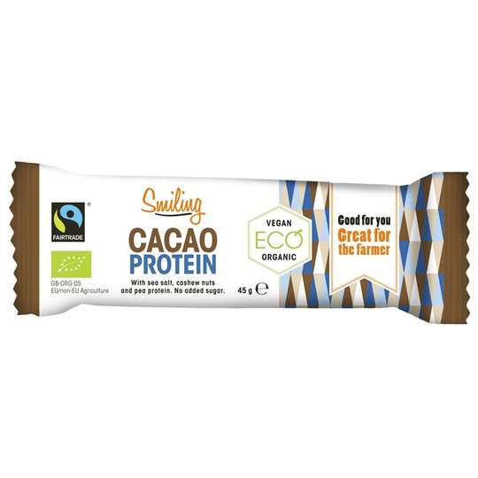 Luomu Proteiinipatukka "Kaakao" 45g - 41% alennus