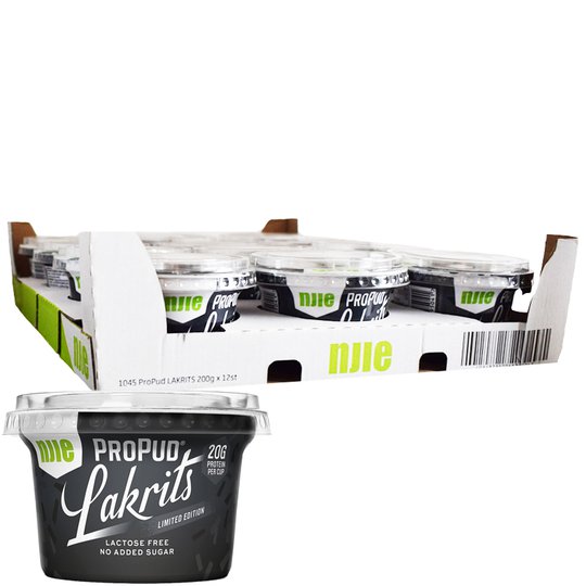 Proteiinivanukas Lakritsi 12x200g - 54% alennus