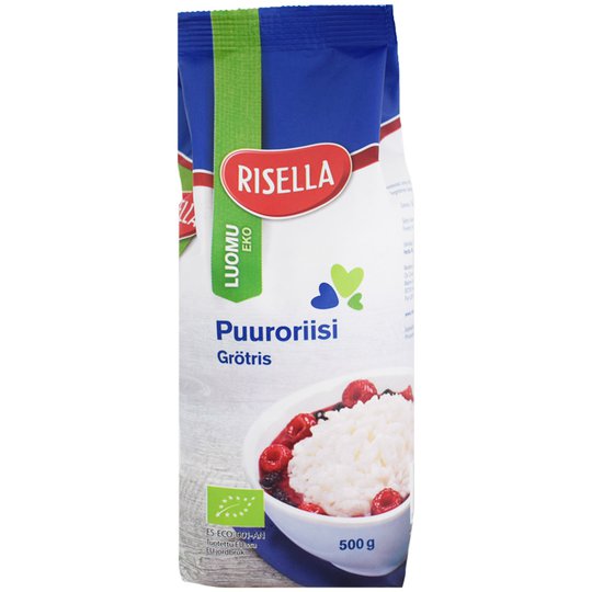 Luomu Puuroriisi 500g - 35% alennus