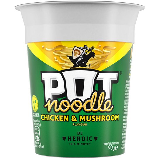 Kuppinuudeli Chicken & Mushroom - 21% alennus