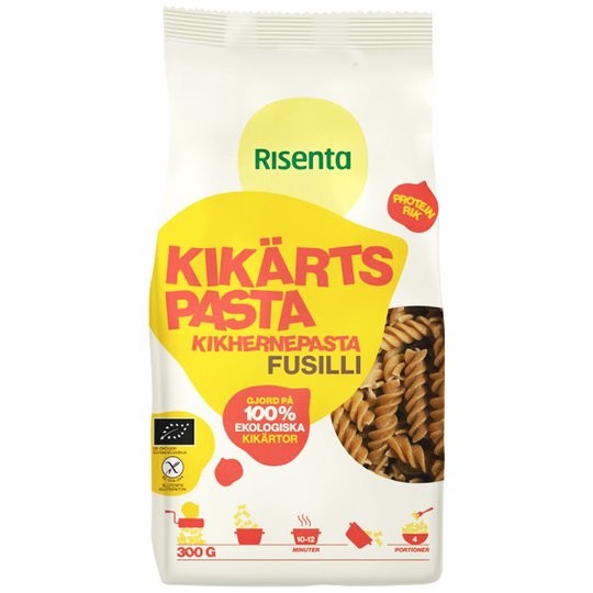 Kikhernepasta "Fusilli" gluteeniton 300 g - 57% alennus