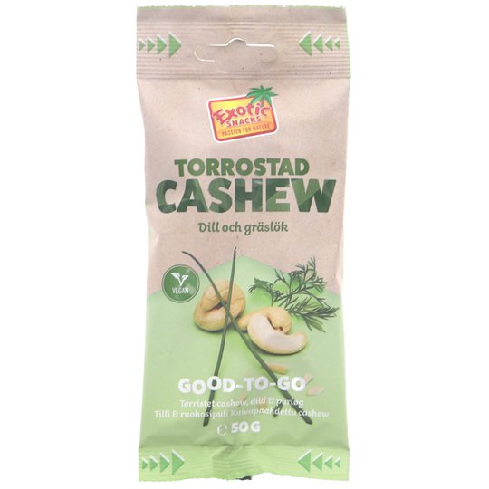 Luomu Cashewpähkinät Tilli & Ruohosipuli - 25% alennus