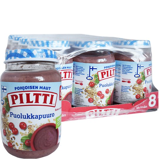 Lastenruoka Puolukkapuuro 12kpl - 31% alennus