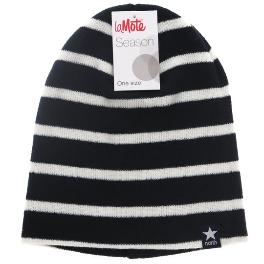 Lasten Pipo Deep Navy White Stripes One Size - 70% alennus