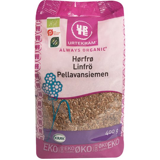 Luomu Pellavansiemenet 400g - 21% alennus