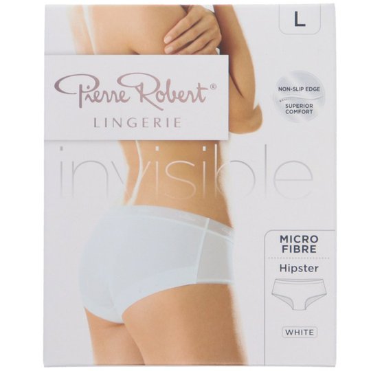 Micro Invisible hipster, White L - 54% alennus
