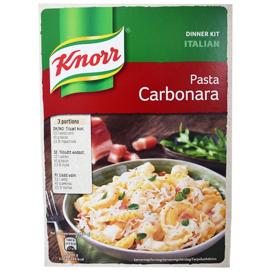 Pasta Carbonara "Dinner Kit" 203g - 40% alennus