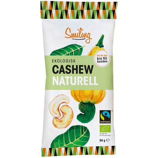 Luomu Cashewpähkinät - 12% alennus