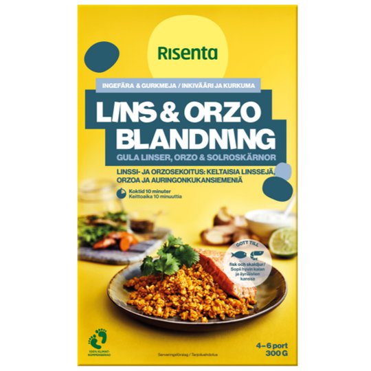 Linssi- ja Orzosekoitus 300g - 14% alennus