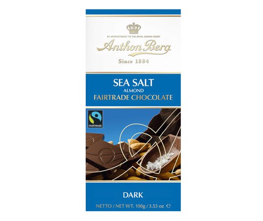 Tumma Suklaa Sea Saly & Almond 100g - 42% alennus