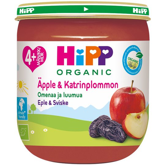 Lastenruoka Omenaa & Luumua 125g - 0% alennus