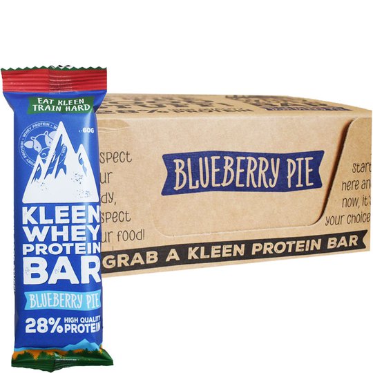 Laatikollinen Proteiinipatukoita "Blueberry Pie" 16 x 60g - 38% alennus