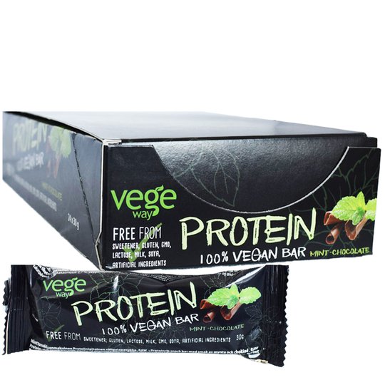 Proteiinipatukat (Minttusuklaa) ,24x30g - 89% alennus