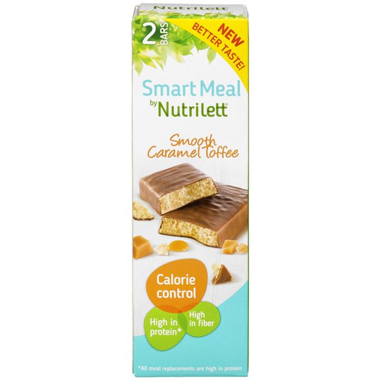 Ateriankorvikepatukka "Smooth Caramel Toffee" 2 x 56g - 33% alennus