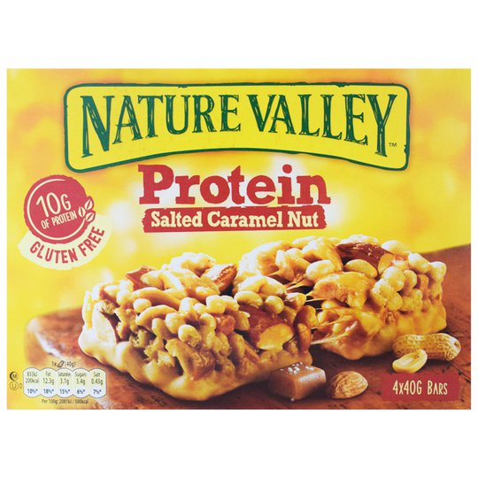 Proteiinipatukat Salted Caramel Nut 4kpl - 60% alennus