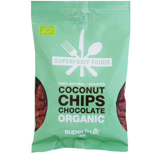 Luomu Kookossipsit Suklaa - 37% alennus