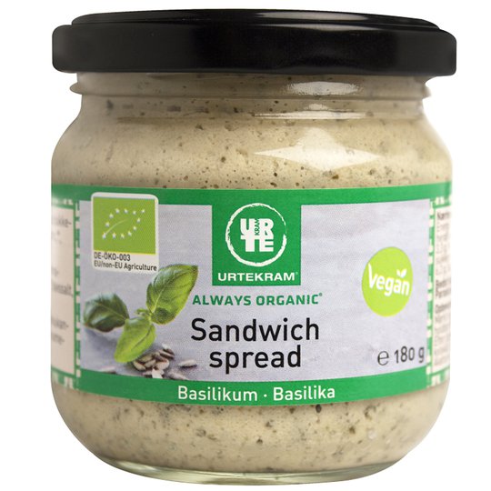 Luomu Voileipälevite Basilika 180g - 43% alennus