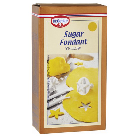 Sokerimassa Keltainen 250g - 67% alennus