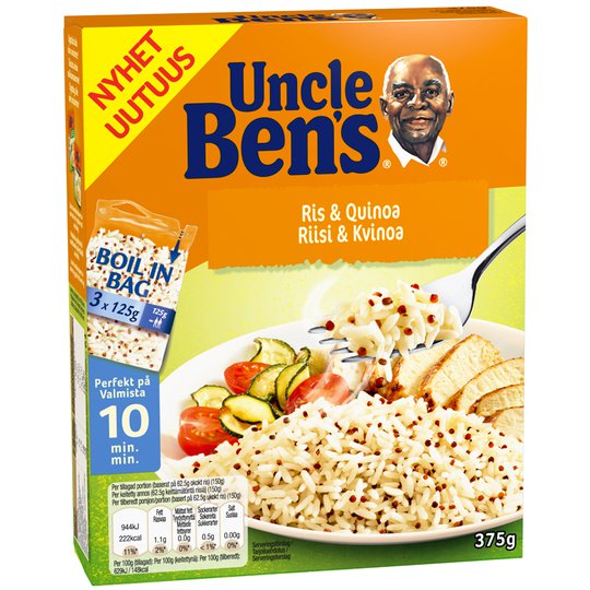 Pitkäjyväinen riisi & Kvinoa 375g - 40% alennus
