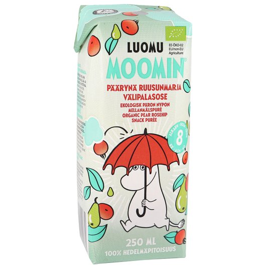 Luomu Välipalasose Päärynä & Ruusunmarja - 18% alennus