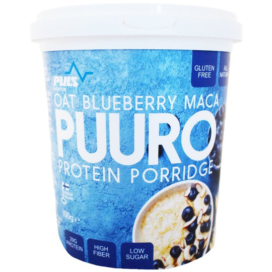Proteiinipuuro Oat, Blueberry & Maca - 31% alennus