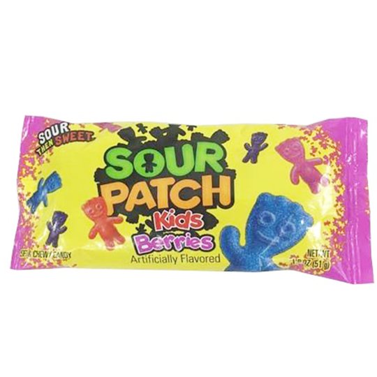 Makeiset "Sour Patch Kids Berries" 51g - 40% alennus