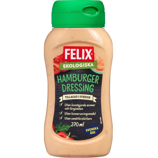 Hampurilaiskastike Luomu 370 ml - 40% alennus