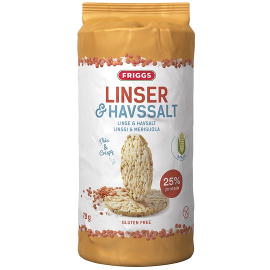 Maissikakut Linssi & Merisuola - 26% alennus