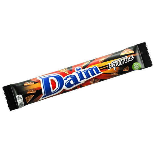 "Daim Liquorice" Suklaapatukka 56g - 38% alennus